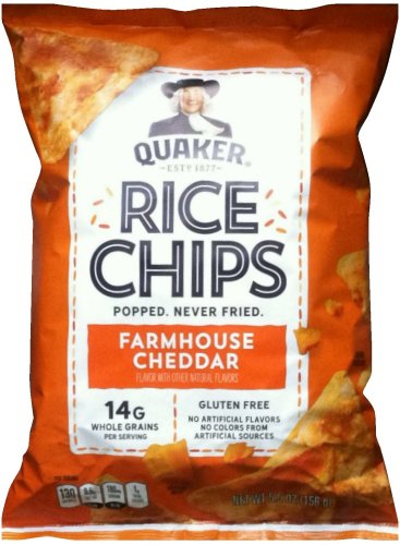 (image for) QUAKER FARMHOUSE CHEDDAR RICE CRISPS