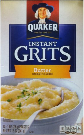 (image for) QUAKER INSTANT GRITS ORIGINAL