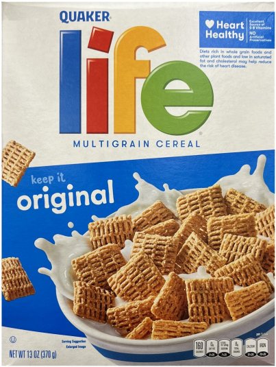 (image for) QUAKER LIFE MULTIGRAIN CEREAL ORIGINAL