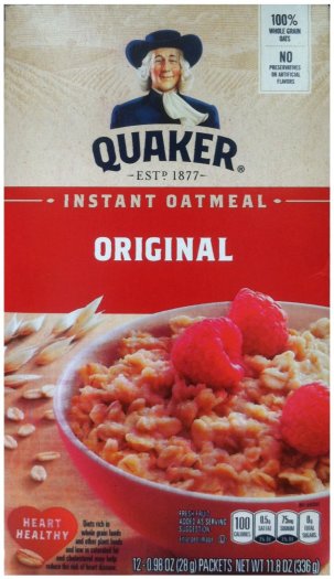 (image for) QUAKER INSTANT OATMEAL ORIGINAL