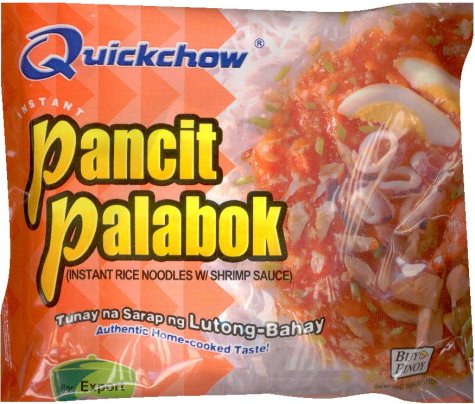 (image for) QUICKCHOW PANCIT PALABOK RICE NOODLES WITH SHRIMP SAUCE