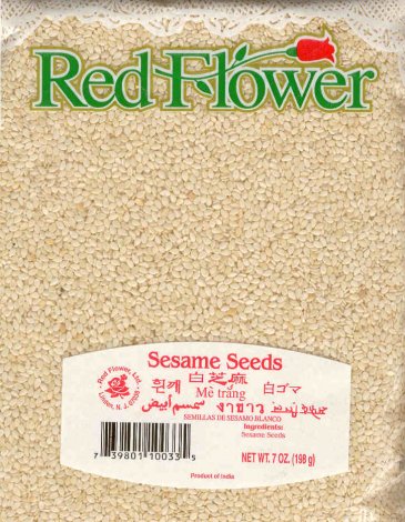 (image for) RED FLOWER WHITE SESAME SEEDS