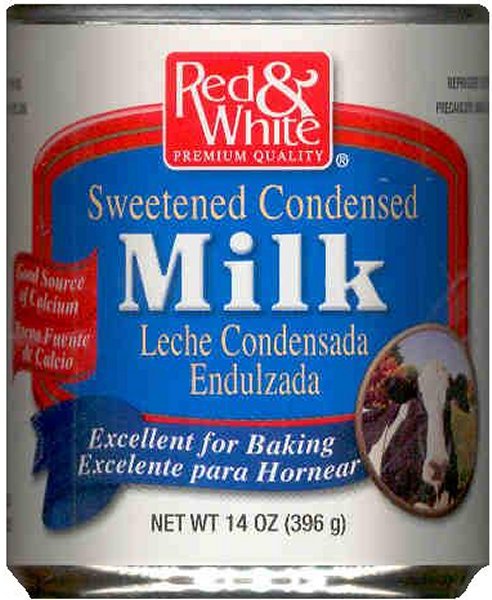 (image for) RED & WHITE SWEETENED CONDENSED MILK