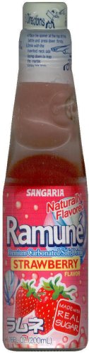 (image for) RAMUNE' STRAWBERRY CARBONATED SOFT DRINK