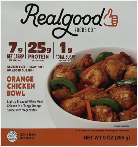 (image for) REALGOOD ORANGE CHICKEN BOWL