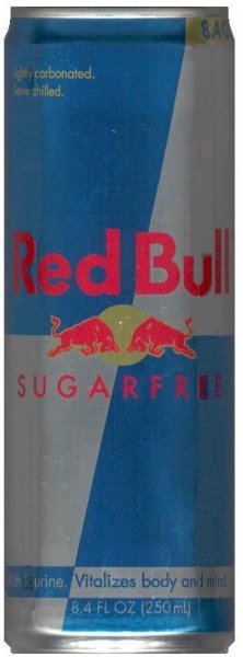 (image for) RED BULL SUGARFREE ENERGY DRINK