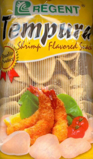 (image for) REGENT TEMPURA SHRIMP FLAVORED SNACKS