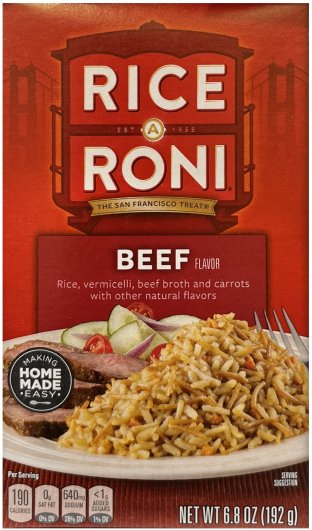 (image for) RICE A RONI BEEF