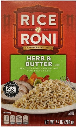 (image for) RICE A RONI HERB & BUTTER