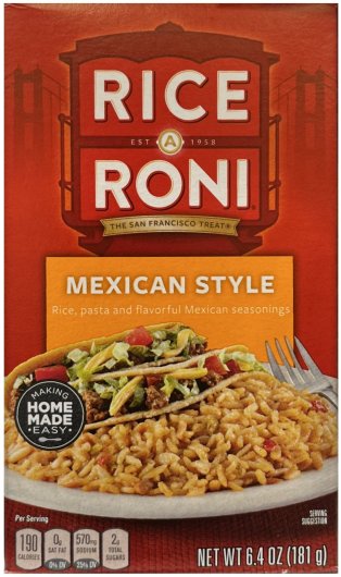 (image for) RICE A RONI MEXICAN STYLE