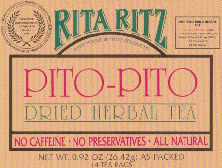 (image for) RITA RITZ PITO-PITO DRIED HERBAL TEA