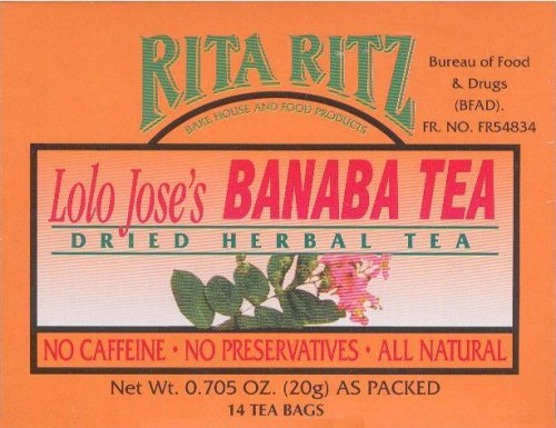 (image for) RITA RITZ BANABA TEA DRIED HERBAL TEA