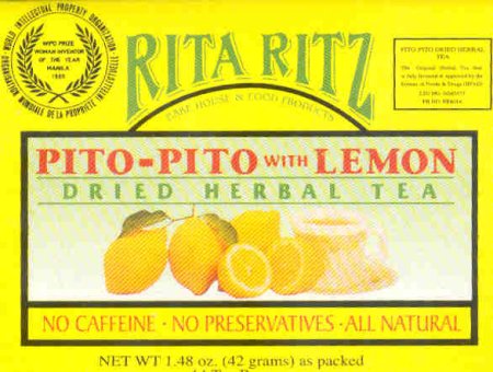 (image for) RITA RITZ PITO-PITO DRIED HERBAL TEA WITH LEMON