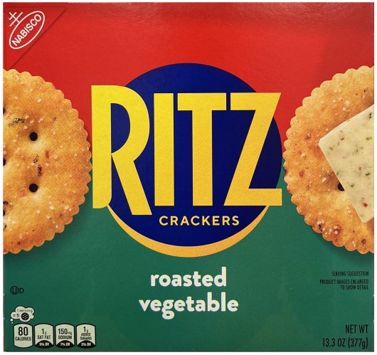 (image for) RITZ ROASTED VEGETABLE CRACKERS