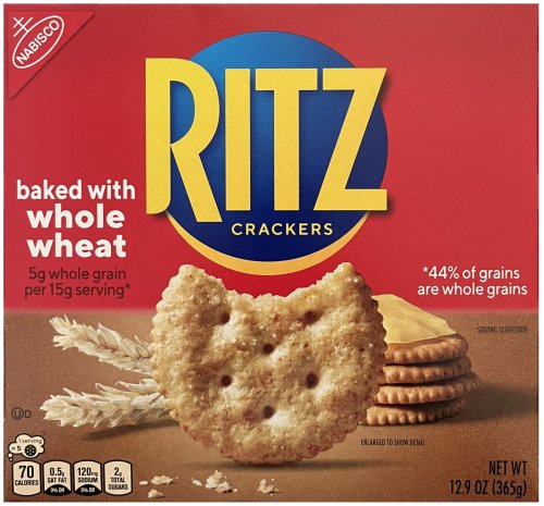 (image for) RITZ WHOLE WHEAT CRACKERS