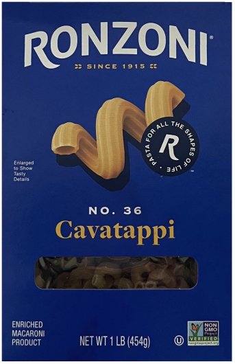 (image for) RONZONI CAVATAPPI NO.36