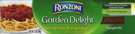 (image for) RONZONI GARDEN DELIGHT SPAGHETTI