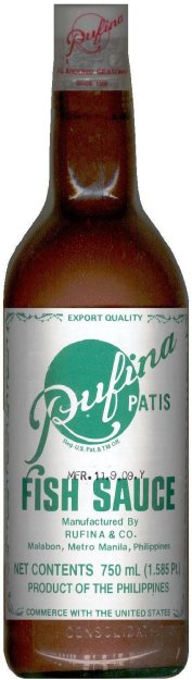 (image for) RUFINA FISH SAUCE PATIS