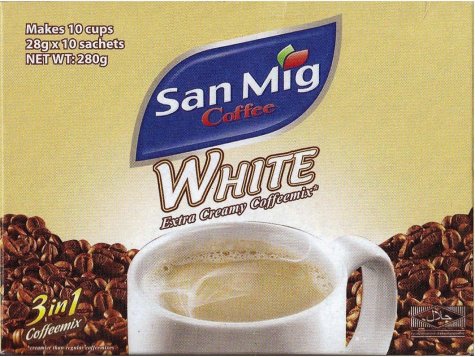 (image for) SAN MIG COFFEE WHITE EXTRA CREAMY 3 IN 1 COFFEEMIX