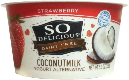 (image for) SO DELICIOUS COCONUTMILK YOGART ALTERNATIVE STRAWBERRY