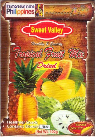 (image for) SWEET VALLEY DRIED TROPICAL FRUIT MIX