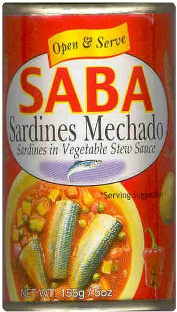 (image for) SABA SARDINES MECHADO SARDINES IN VEGETABLE STEW SAUCE