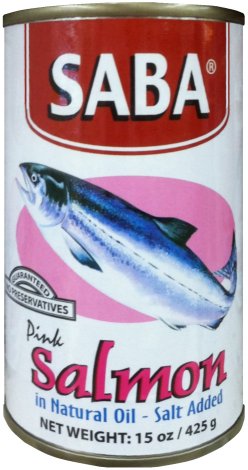 (image for) SABA PINK SALMON IN NATURAL OIL