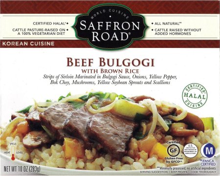 (image for) SAFFRON ROAD BEEF BULGOGI WITH BROWN RICE