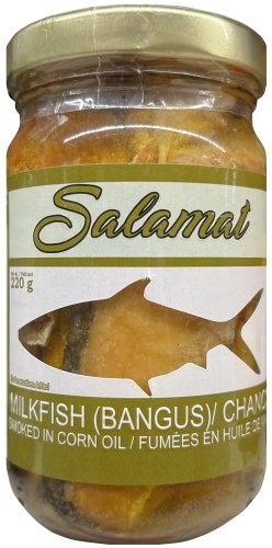 (image for) SALAMAT MILKFISH BANGUS SMOKED IN CORN OIL