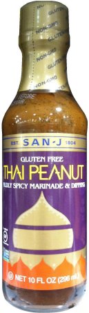 (image for) SAN-J THAI PEANUT MILDLY SPICY MARINADE & DIPPING SAUCE