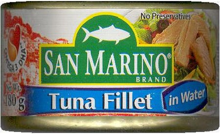 (image for) SAN MARINO TUNA FILLET IN WATER