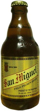 (image for) SAN MIGUEL PALE PILSEN BEER