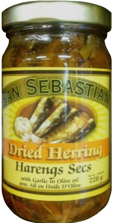 (image for) SAN SEBASTIAN DRIED HERRING WITH GARLIC IN OLIVE OIL