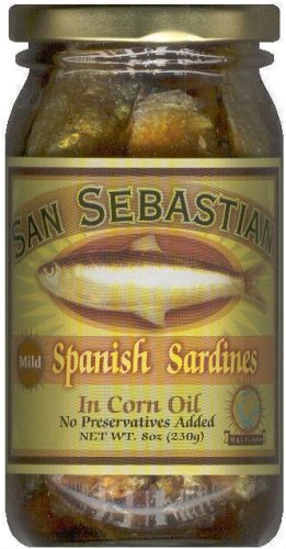 (image for) SAN SEBASTIAN SPANISH SARDINES IN CORN OIL MILD