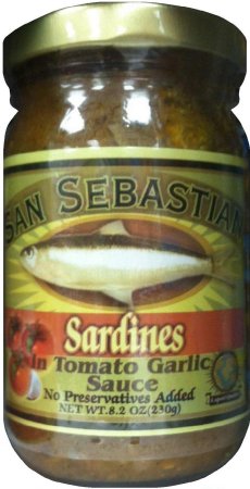 (image for) SAN SEBASTIAN SARDINES IN TOMATO GARLIC SAUCE