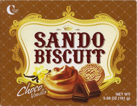 (image for) SANDO BISCUIT CHOCO VANILLA