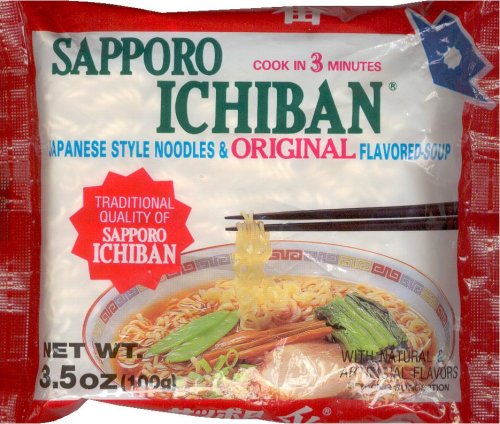 (image for) SAPPORO ICHIBAN JAPANESE STYLE NOODLES & ORIGINAL FLAVORED SOUP