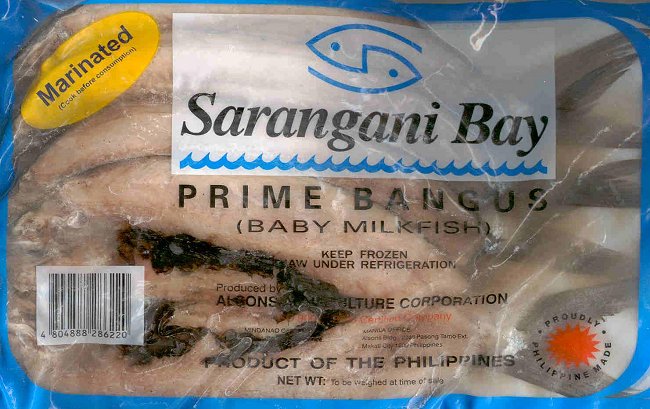 (image for) SARANGANI BAY PRIME BANGUS MARINATED BONELESS BABY MILKFISH