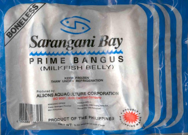 (image for) SARANGANI BAY PRIME BANGUS MILKFISH BELLY