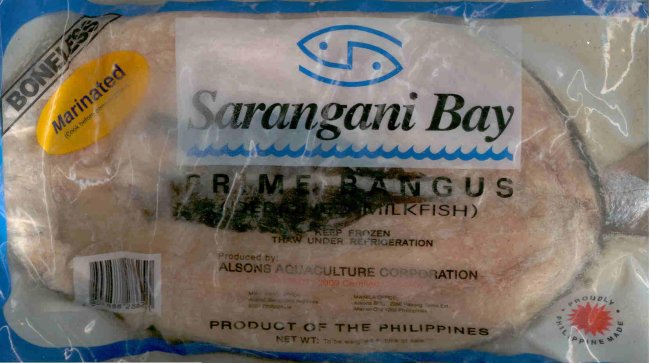 (image for) SARANGANI BAY PRIME BANGUS MARINATED DEBONE MILKFISH