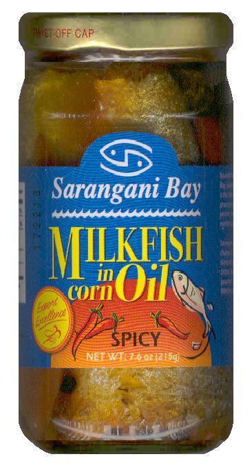 (image for) SARANGANI BAY MILKFISH IN CORN OIL SPICY