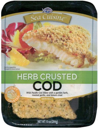 (image for) SEA CUISINE HERB CRUSTED COD