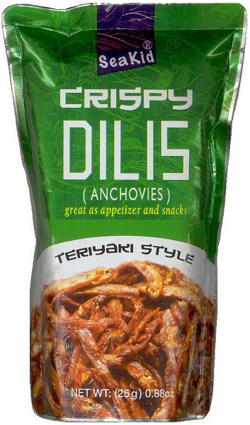 (image for) SEAKID CRISPY DILIS ANCHOVIES TERIYAKI STYLE