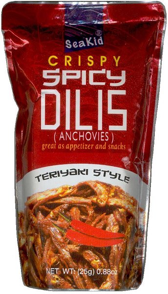 (image for) SEAKID CRISPY DILIS ANCHOVIES SPICY TERIYAKI STYLE