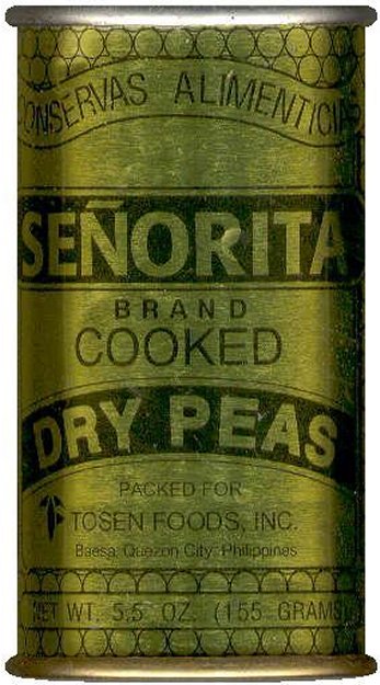 (image for) SENORITA COOKED DRY PEAS