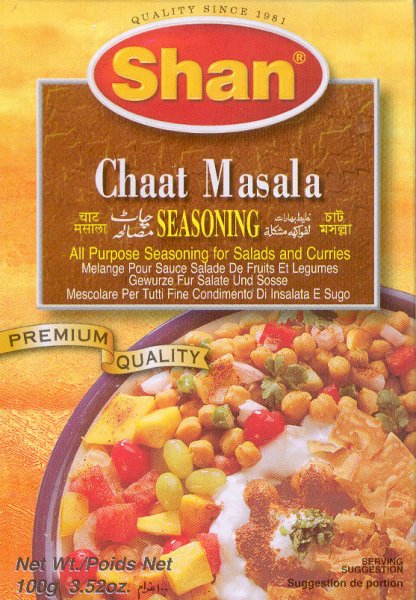 (image for) SHAN FOODS CHAAT MASALA SEASONING FOR SALADS & CURRIES