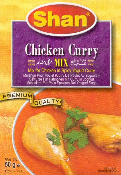 (image for) SHAN CHICKEN IN SPICY CURRY MIX