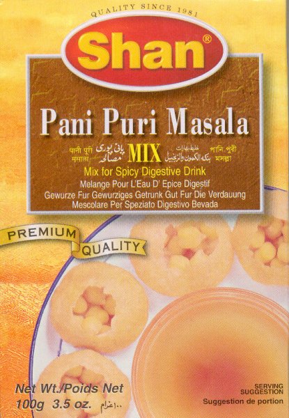 (image for) SHAN PANI PURI MASALA SPICY DRINK MIX