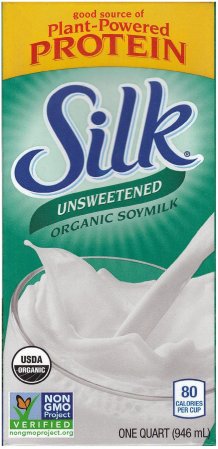 (image for) SILK PROTEIN ORGANIC SOYMILK UNSWEETENED