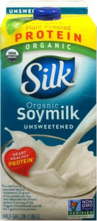 (image for) SILK PROTEIN ORGANIC SOYMILK UNSWEETENED